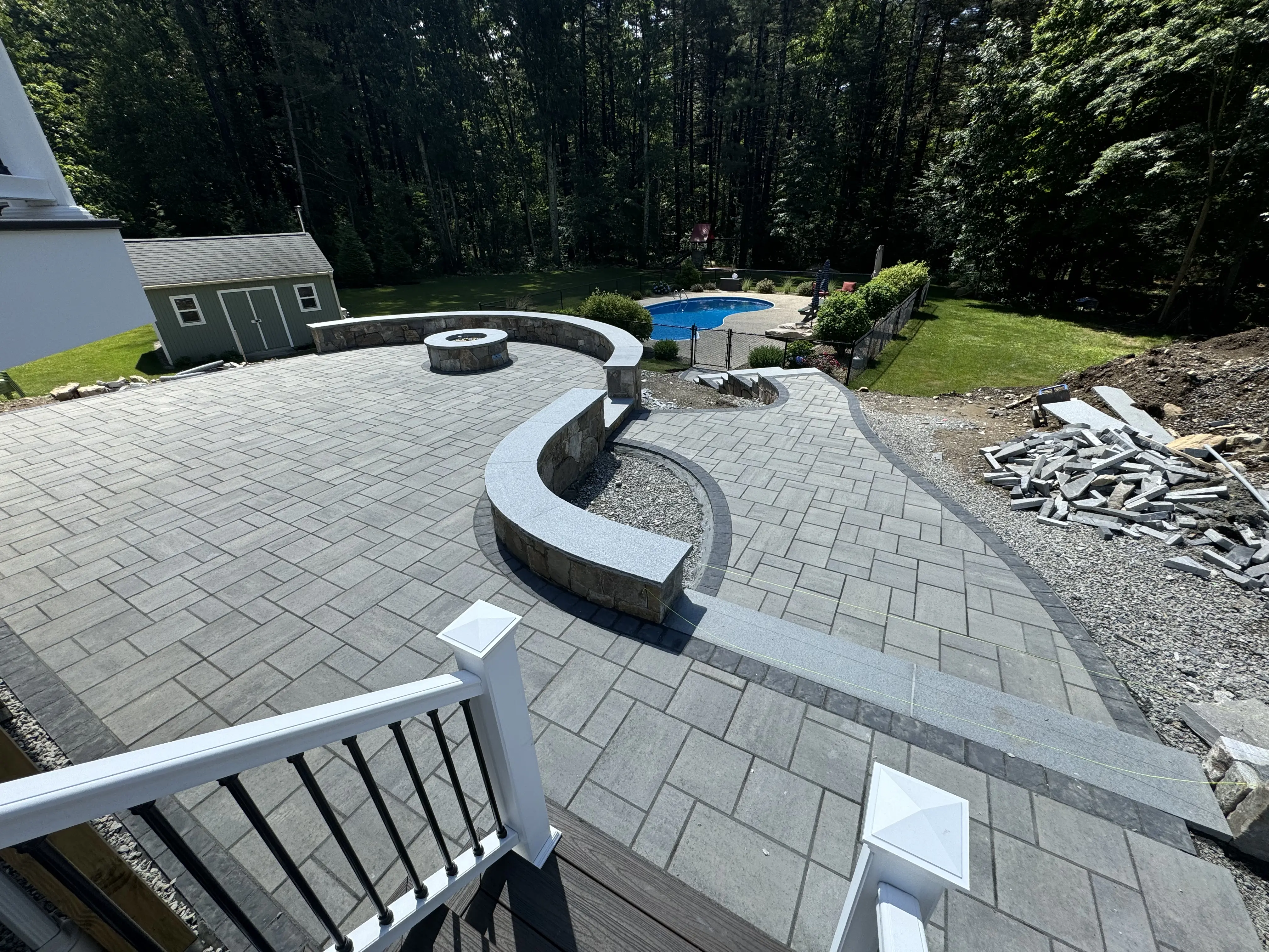 Hardscape project