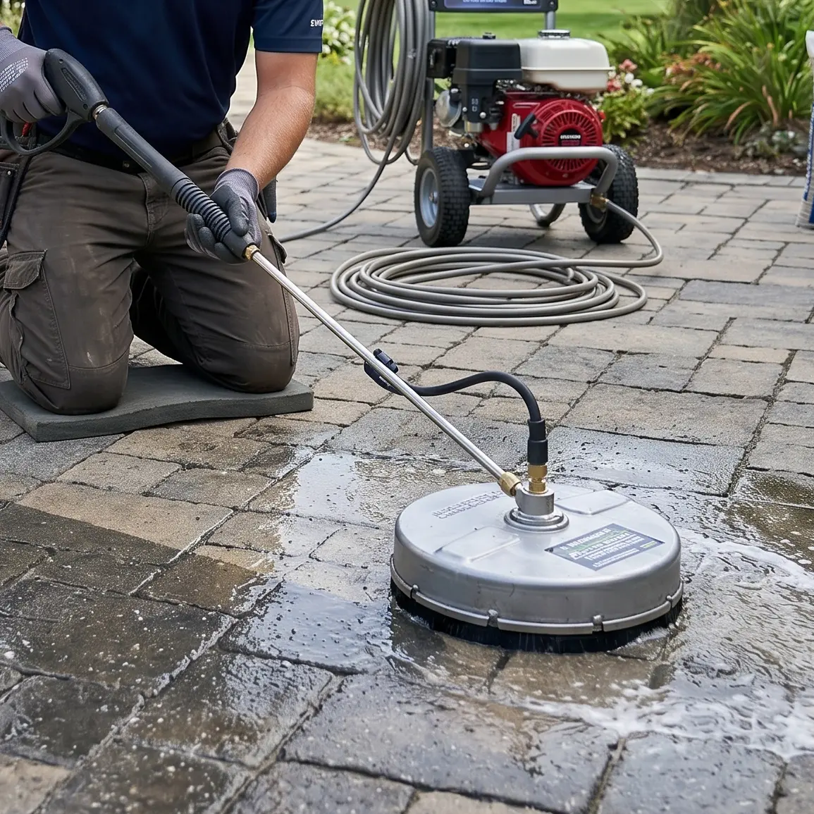 Paver Cleaning & Pressure Washing